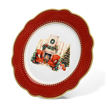 Plate CHRISTMAS EVE 20 cm (new bone china), art. 16026