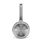 Sauce pan LEDA 12x8.5 cm / 0,9 LTR without lid (stainless steel)