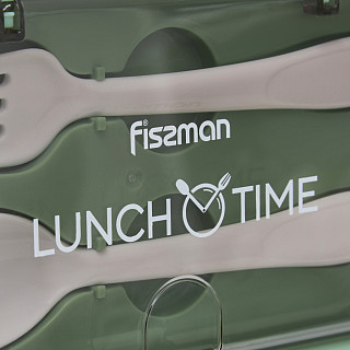 2-compartment lunch box 800 ml / 20.5 × 13.5 × 7.8 cm (plastic)