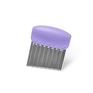 Wavy cutter (stainless steel) (24 pcs per display box)