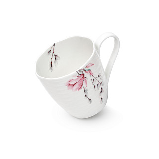 2 krūžu komplekts MAGNOLIA 360 ml (porcelāns)