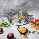 Stockpot ABSOLUTE PRO 24x12 cm / 5.6 LTR with glass lid (stainless steel)