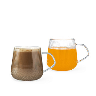 Krūžu komplekts 2x410 ml (stikls)