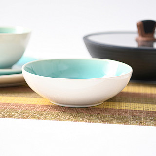 Bowl CELINE 19.5X6 cm (ceramic) azure