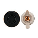 Термокувшин 1 л со стеклянной колбой, коричневый, art 19844