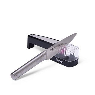 Sharpener 17x4x5cm two step sharpening (tungsten carbide and ceramic rods)