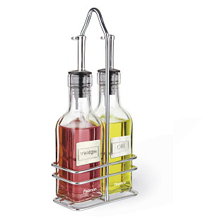 Oil&Vinegar bottle set 2x150 ml (glass)