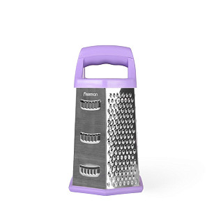 9.5" 6-sided Grater (stainless steel + plastic)