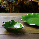 Plate GREEN 31.5x23x7.5 cm (ceramic)