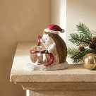 Figurine "Caring Hedgehog Dad" 9.5х5.5х8 cm (polyresin)