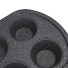 Baking pan for 6 muffins 32 x 20 x 3.5 cm