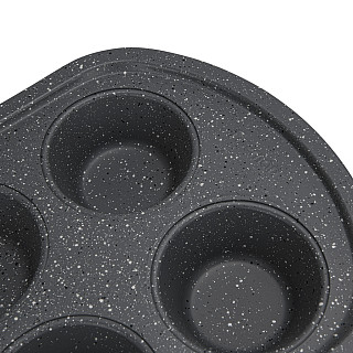 Baking pan for 6 muffins 32 x 20 x 3.5 cm