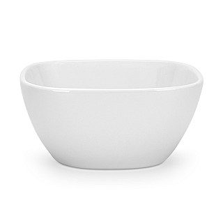 Set of 3 bowls 31x10x5.2 cm with wooden stand (porcelain)