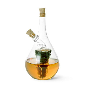 Oil & vinegar bottle 40/450 ml 2-in-1 (borosilicate glass)