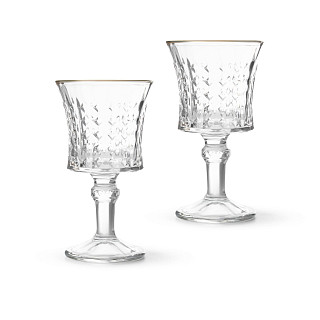 Set of 2 shot glasses 65 ml (glass)