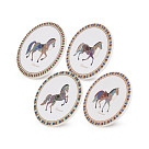 Set of 4 hot pot stands 10 cm, art. 0158