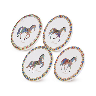 Set of 4 hot pot stands 10 cm, art. 0158