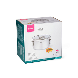 Кастрюля со складными ручками 22 см / 4,6 л Adelie