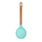 Silicone skimmer 33.5 cm with wooden handle Essential