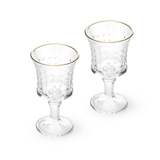 Set of 2 shot glasses 65 ml (glass)