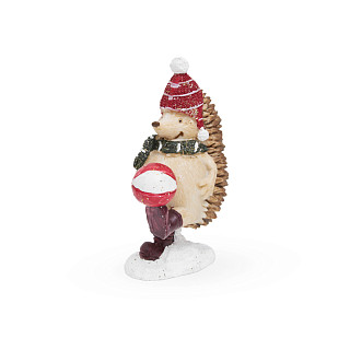 Figurine "Hedgehog with a ball" 6.5х4.5х10 cm (polyresin)