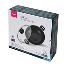 Wok keptuvė STEEL PRO 28x8.5cm / 3.54l nerūdijantis plienas su nepridegančia danga