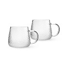 Arbatos puodeliai 2 vnt / 400 ml (karščiui atsparus stiklas)