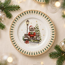 Šķīvis MIRACLE 20,4 cm (jaunais kaula porcelāns)