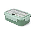 Pietų dėžutė su 2 skyreliais 800 ml / 20,5 × 13,5 × 7,8 cm (plastikas)