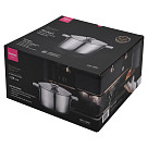 Stockpot PREMIUM ONE 24x13 cm / 5.4 LTR with glass lid (stainless steel)