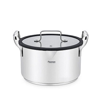 Puodas FABIA 20x11,5 cm / 3,45 l su stikliniu dangčiu