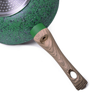 Wok panna MALACHITE 28x8 cm (alumīnijs) Wok panna MALACHITE 28x8 cm (alumīnijs)