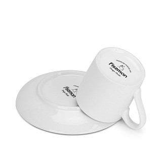 Komplekts krūze ar apakštasīti Floree 100 ml/ 2 gab.  (porcelāns) Komplekts krūze ar apakštasīti Floree 100 ml/ 2 gab.  (porcelāns)