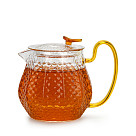 Stiklinis arbatinukas su stikliniu filtru 600ml, art. 6468