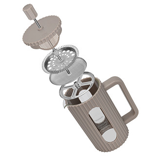 French press coffee maker 600 ml, art. 9145