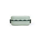 Pusdienu kaste divstāvu 19x9x8,7 cm / 800 ml, zaļa