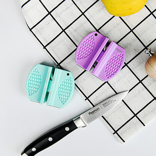 2 step knife sharpener 7x6x2,5 cm