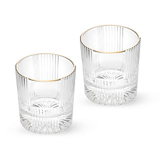 Viskija glāžu komplekts 2 gab. / 300 ml (stikls)