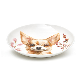 Šķīvis DOGS 14,5 cm (jaunais kaula porcelāns)
