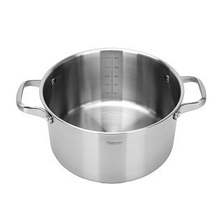 Katls MASTER CHEF 24x13 cm / 5,4 l ar stikla vāku (ner.tēr.)