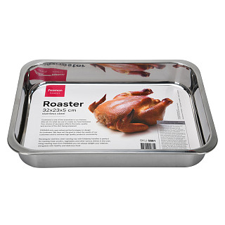 Roaster 32x23x5 cm (stainless steel)