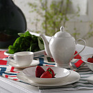 Plate ALEKSA 20 cm color white (porcelain)