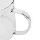 Tējkanna 1500 ml ar nerūsējošā tērauda filtru (borsilikāta stikls)