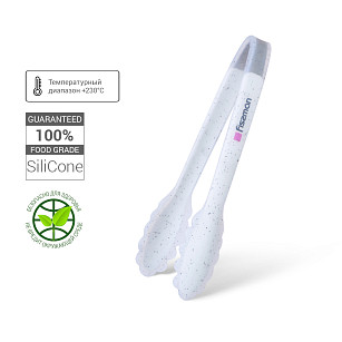 Tongs BIANCA 23 cm (nylon + silicone + stainless steel)