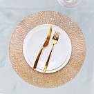 Round placemat 38 cm (0724)