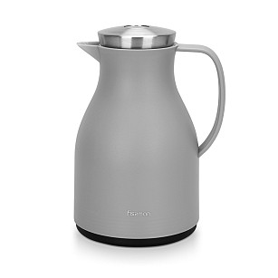 Thermal jug 1 l with glass flask, gray