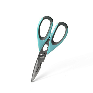 Kitchen scissors 22 cm (stainless steel) (24 pcs per display box)