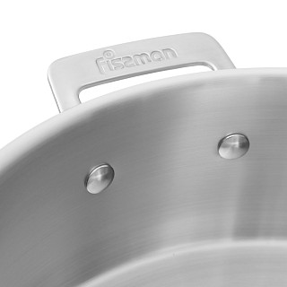 Sauté pan FOBUS 28x9 cm / 5.4 L with glass lid