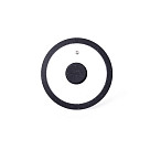 Stiklinis dangtelis 18 cm Arcades, juodas