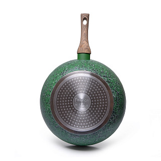 Wok panna MALACHITE 28x8 cm (alumīnijs)
